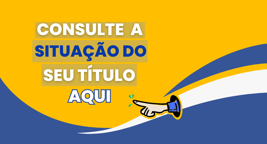 A imagem apresenta um fundo amarelo com detalhes em azul nas laterais. Ao centro, há o texto “Co...