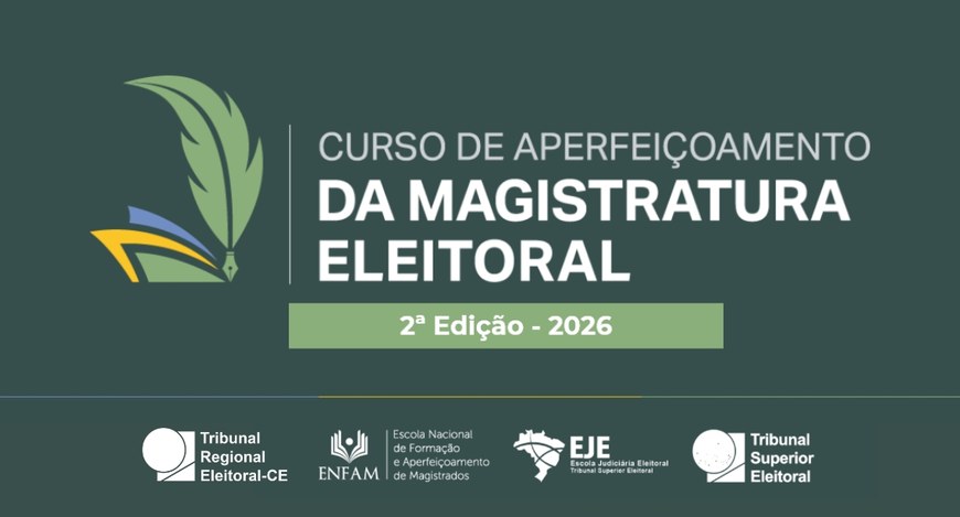 A imagem apresenta um banner informativo com fundo em tom verde escuro. À esquerda, há um elemen...