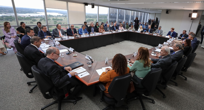 O TSE reuniu dirigentes de 24 Tribunais Regionais Eleitorais