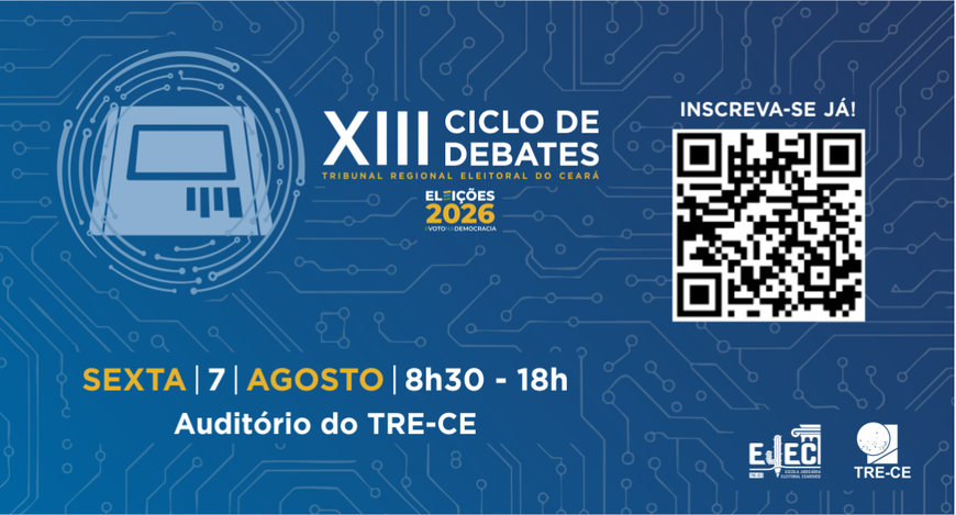 Evento debate desafios contemporâneos do processo eleitoral e as perspectivas para as Eleições 2026