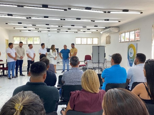 TRE-CE inaugura 38 novos Pontos de Inclusão Eleitoral (PIELs) e beneficia mais de 650 mil eleitores Registro fotográfico feito durante cerimônia de inauguração de Ponto de Inclusão Eleitoral (PIEL...