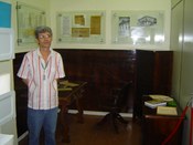 Fotografia do centro de Memória Eleitoral na data da sua inauguração, 17.12.2004, localizado den...