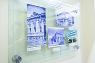 Fotografia à esquerda: Palácio da Justiça, situado na Rua Barão do Rio Branco, onde funcionou T...