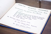 Página do livro de registro do resultado das Eleições Presidenciais realizadas em 03.10.1960 mos...