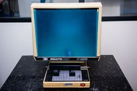 1º equipamento "eletrônico" utilizado no alistamento eleitoral, para consulta ao cadastro de ele...