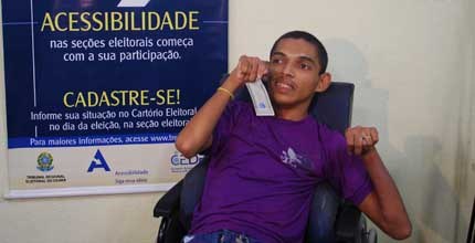 TRE-CE Acessibilidade Pessoa com deficiência física