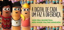 Banner campanha biometria