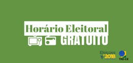 TRE-CE banner horário eleitoral 2018