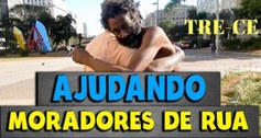 Banner morador de rua