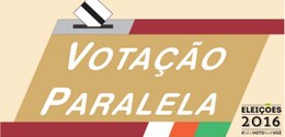 Banner votação paralela