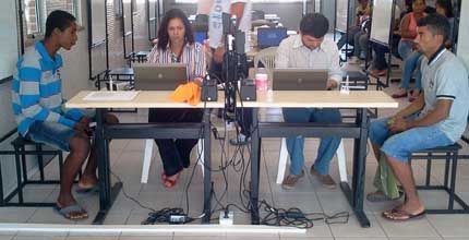 TRE-CE - Biometria em Juazeiro do Norte Recadastrameno biométrico de eleitores em Juazeiro do Norte, no Ceará