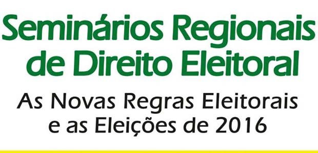 TRE-CE Cartaz seminários eleitorais Cartaz seminários eleitorais