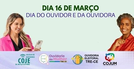 Card verde-claro. Na parte superior, 16 de março, em letras verdes. Abaixo, o texto: Dia do(a) O...