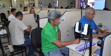 TRE-CE Central de Atendimento ao Eleitor de Fortaleza em fevereiro de 2015 Central de Atendimento ao Eleitor de Fortaleza em fevereiro de 2015