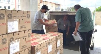 TRE-CE distribuição de urnas - 2º turno TRE-CE distribuição de urnas - 2º turno