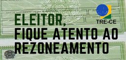 TRE-CE eleitor rezoneamento arte
