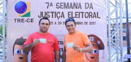 Eleitores Semana da Justiça Eleitoral