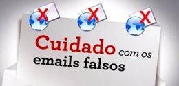 Emails falsos