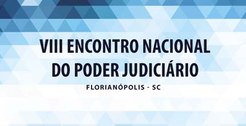 Premiação no VIII Encontro Nacional do Poder Judiciário