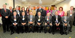 Foto panorâmica do 65º Encontro de Presidentes dos TREs