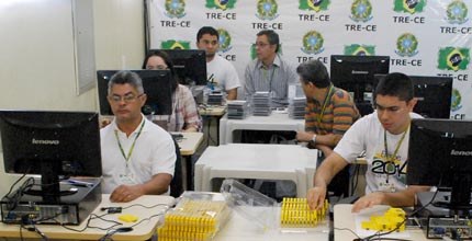 TRE-CE Geração de Mídias Eleições 2014 Início da geração de mídias para as Eleições 2014