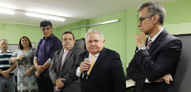 TRE-CE inauguração posto Liceu Caucaia TRE-CE inauguração posto Liceu Caucaia