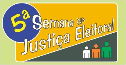 TRE-CE Logo V Semana da Justiça Eleitoral Logomarca da V Semana da Justiça Eleitoral