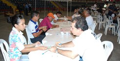 TRE-CE realiza mutirão no Ginásio Paulo Sarasate, em Fortaleza, no final do alistamento eleitoral