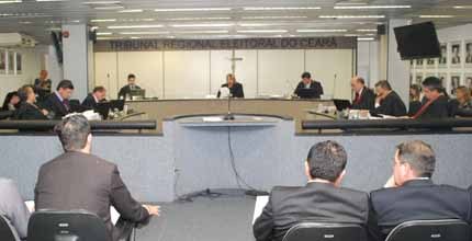 TRE-CE Pleno TRE 2013 Plenário do TRE em 2013