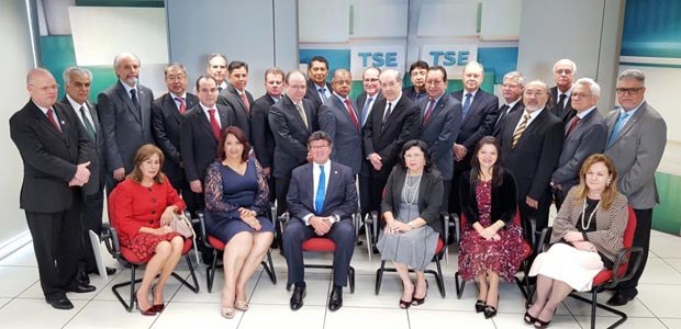 TRE-CE reunião TREs Ministro Fux Brasília TRE-CE reunião TREs Fux Brasília