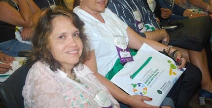 Servidora da 121ª zona, Tereza Helena, participará da Conferência Nacional das Pessoas com Defic...