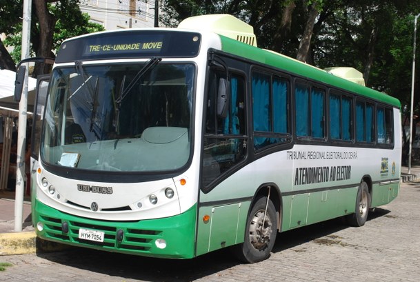 ônibus de serviços, unidade móvel, atendimento