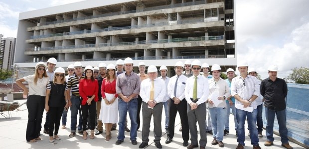 TRE-CE visita desembargador Haroldo nova sede março 2019