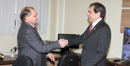 TRE-CE visita zezinho TRE-CE visita zezinho