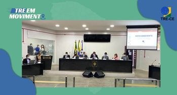 O evento foi presidido pelo corregedor regional eleitoral e vice-presidente do Tribunal Regional...