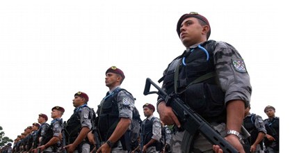 TRE-MA tropas federais Foto ilustrativa de tropa federal