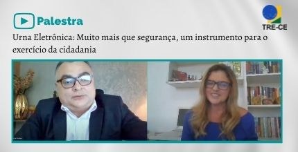 Banner Ascom/TRE-CE. Descrição da imagem no texto da notícia