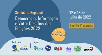 Banner Seminário Regional Cariri