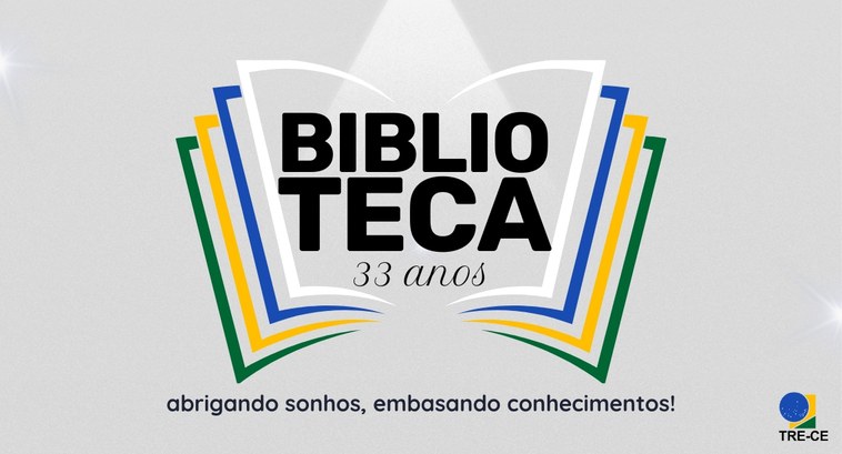 A primeira imagem é um card gráfico de fundo cinza. Ao centro, há a ilustração de um livro abert...