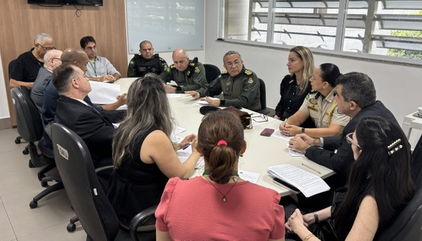 Comissão de Propaganda e Polícia Militar planejam ações de fiscalização para as Eleições 2026