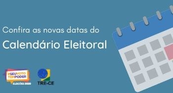 Confira as datas do Calendário Eleitoral após adiamento das Eleições 2020 