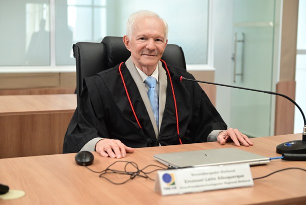 Corregedoria do TRE-CE promove primeiras inspeções da nova gestão e divulga calendário dos próximos ciclos Na imagem está o vice-presidente e corregedor do TRE-CE, desembargador Emanuel Leite Albuquerque...