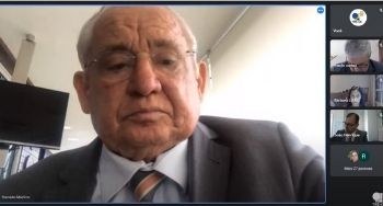 Pleno do TRE despede-se do desembargador Haroldo Banner Ascom TRE-CE. Descrição da imagem no texto