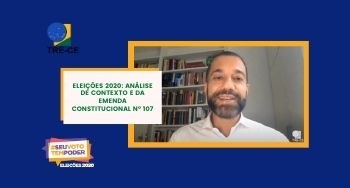 Estudos Preliminares abordam o contexto das Eleições 2020 sob à luz da EC nº 107 Estudos Preliminares abordam o contexto das Eleições 2020 sob à luz da EC nº 107