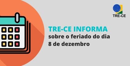 Banner Feriado do dia 8 de dezembro
