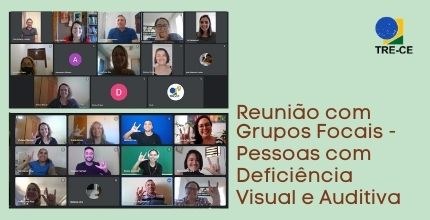 Banner - Ascom/TRE-CE. Descrição da imagem no texto da notícia.