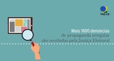 Mais de 1600 denúncias de propaganda irregular são apresentadas à Justiça Eleitoral