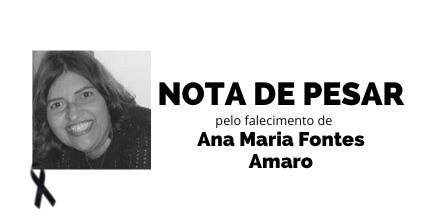 Nota de pesar Ana Maria Nota de pesar Ana Maria
