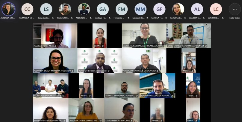O letramento sociorracial propicia uma prestação jurisdicional comprometida com a equidade e a justiça social A imagem mostra a captura de tela de uma videoconferência realizada pela plataforma Microsoft Te...