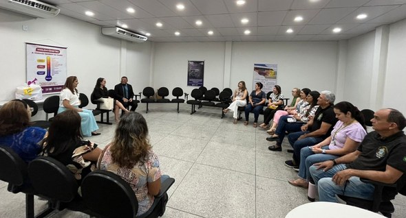 Ouvidoria da Mulher do TRE-CE realiza roda de conversa e inaugura sede em Sobral Registros fotográfico feito durante a ação da Ouvidoria da Mulher Regional Norte. Dez mulheres p...